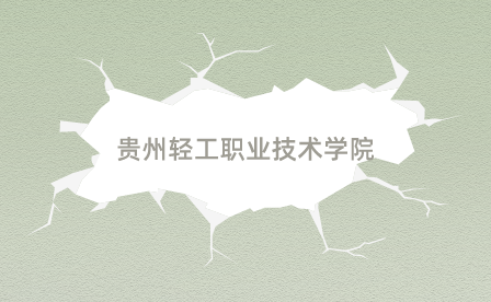 2024年贵州轻工职业技术学院报名时间、方式及流程