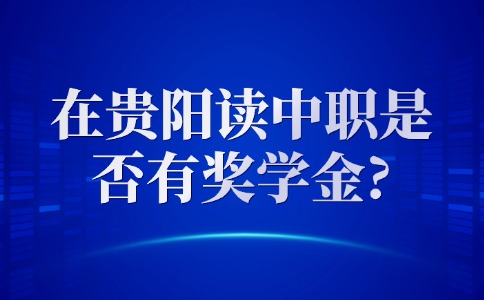 在贵阳读中职是否有奖学金?